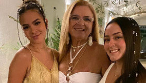 Mãe da atriz Mel Maia (à esquerda) e da dentista Yasmin Maia (à direita) morre no Rio de Janeiro, aos 53 anos
