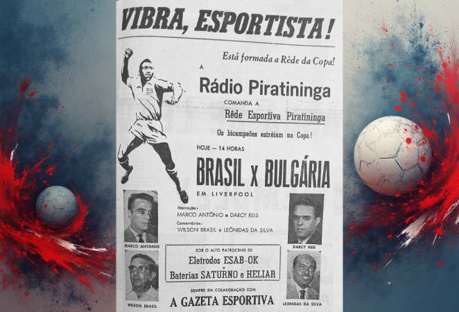 Chamada publicada pelos jornais