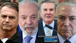 Bolsonaro, Lula, Collor e Temer, presidentes detidos no Brasil desde a redemocratização