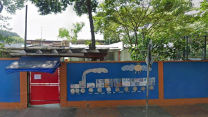 Policial militar, com uma metralhadora, e outros três agentes armados entraram na Escola Municipal de Ensino Infantil (Emei) Antônio Bento, na Zona Oeste de SP