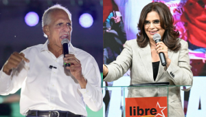 Nasry Asfura, de 67 anos, e Rixi Moncada, de 60, concorrem nas eleições presidenciais de Honduras