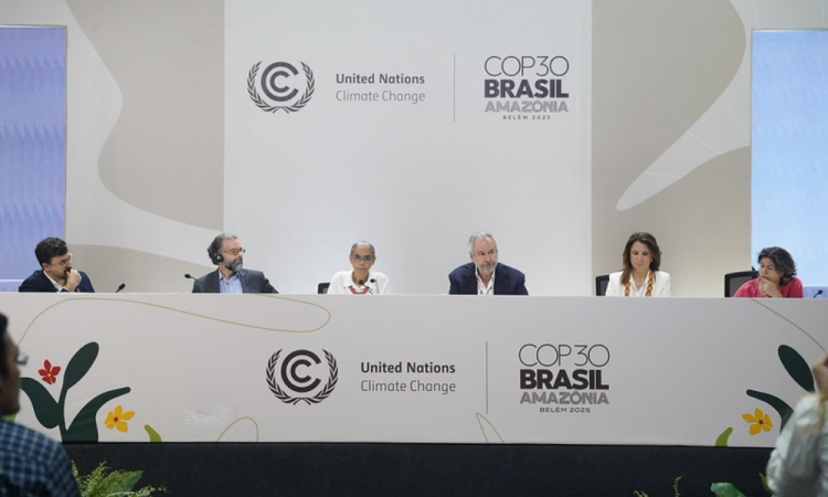 Coletiva de imprensa de encerramento da COP30