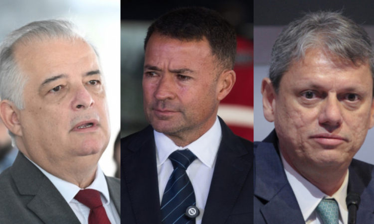 Ministro Márcio França elogia a postura do vice-prefeito de São Paulo, Coronel Ricardo Mello Araújo (PL), em relação a críticas à gestão do governador Tarcísio de Freitas