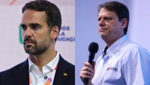 Eduardo Leite afirma que Tarcísio deve 'deixar o bolsonarismo e vir mais ao centro'