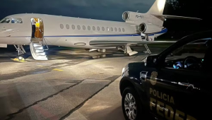 Polícia Federal apreende aeronave de luxo avaliada em cerca de R$ 200 milhões, pertencente a Daniel Vorcaro, dono do Banco Master