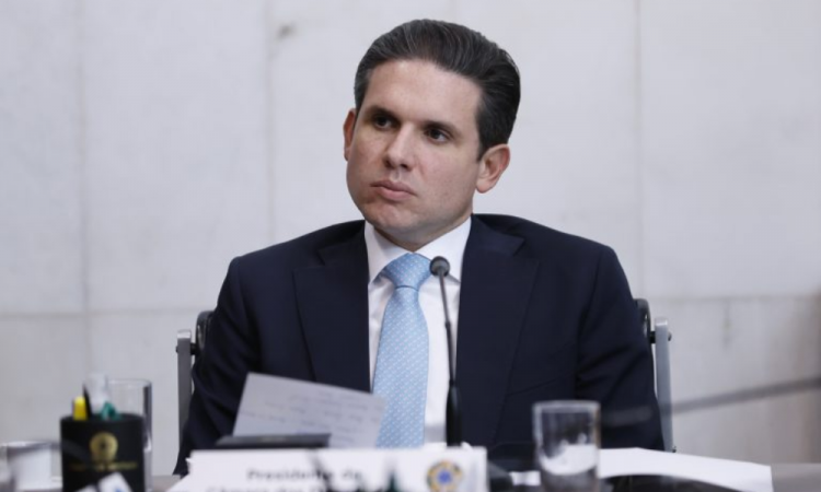 O presidente da Câmara, Hugo Motta (Republicanos-PB), Fonte: Agência Câmara de Notícias