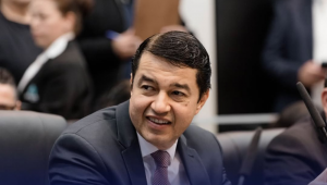 O deputado estadual Carlos Cézar (PL), líder do partido na Assembleia Legislativa do Estado (Alesp)