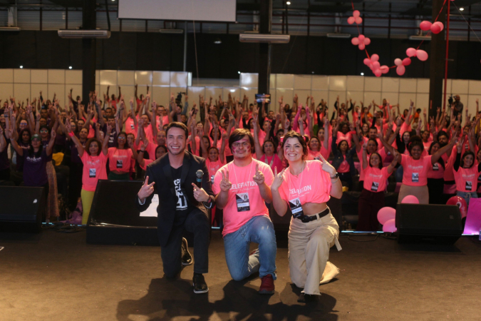 Expedição 21 - visita à sede da Microsoft Brasil, em São Paulo