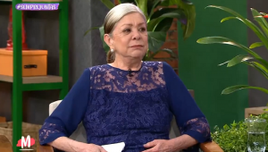 Ione Borges em sua última participação no "Mulheres", em 2020, na celebração de 40 anos do programa