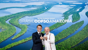 macron e lula na cop