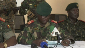 G.Bissau military officers declare taking 'total control' of country
