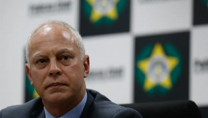 O secretário de Segurança do Rio de Janeiro, Victor Santos