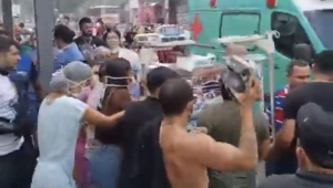 Incêndio em hospital em fortaleza