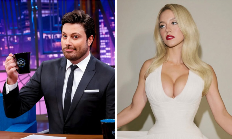 Danilo Gentili publicou mensagem elogiosa a Sydney Sweeney no X