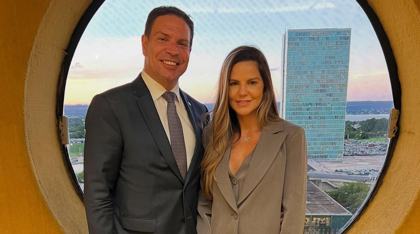 Rebeca e Alexandre Ramagem