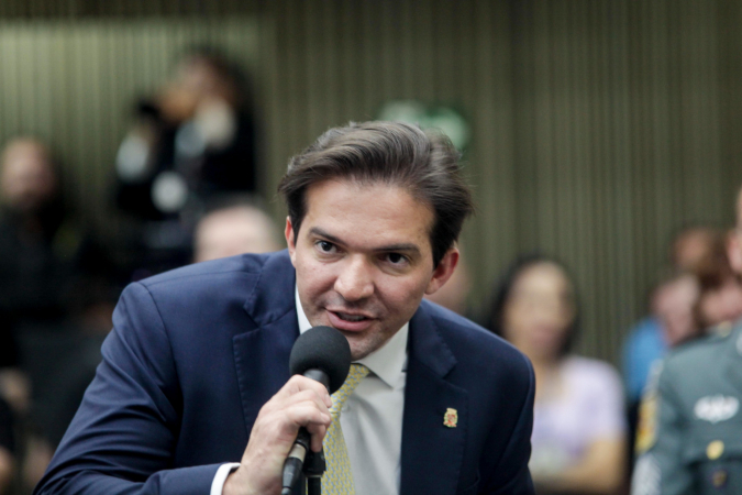 O vereador Rubinho Nunes