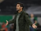 O t&eacute;cnico Abel Ferreira, da SE Palmeiras, em jogo contra a equipe do Botafogo FR