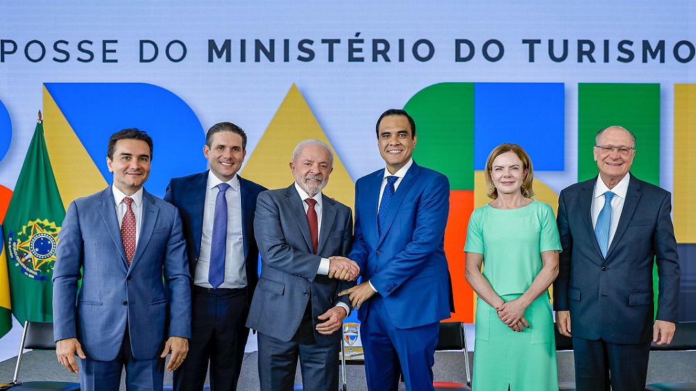 Cerimônia de transmissão de cargo e posse do Ministro do Turismo, Gustavo Feliciano