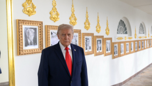 Trump "Calçada da Fama Presidencial"