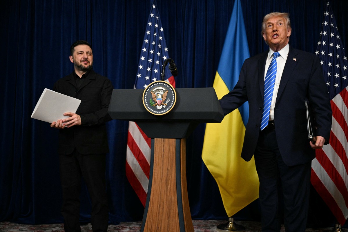 Trump e Zelensky
