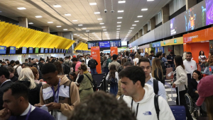 Chuva em São Paulo provoca cancelamentos e lota Aeroporto de Congonhas