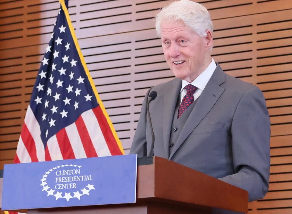 Bill Clinton foi presidente dos Estados Unidos entre 1993 e 2001