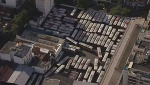 Greve de rodoviários paralisa 24 linhas de ônibus e afeta passageiros no Rio