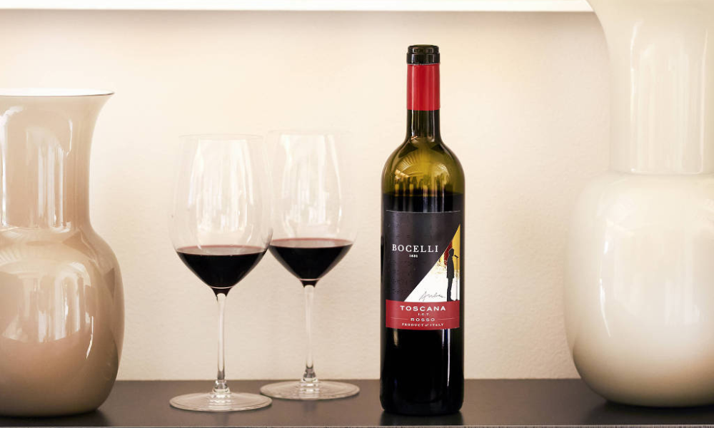 Vinhos da família de Andrea Bocelli chegam ao Brasil em 2026