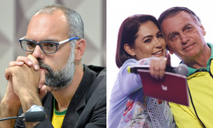 ‘Está cagando para o Bolsonaro’, diz Allan dos Santos sobre Michelle