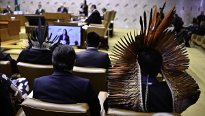 Nesta quarta (10) o Supremo Tribunal Federal (STF) realiza o julgamento das ações que questionam lei do marco temporal das terras indígenas