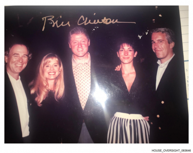 Bill Clinton e Epstein