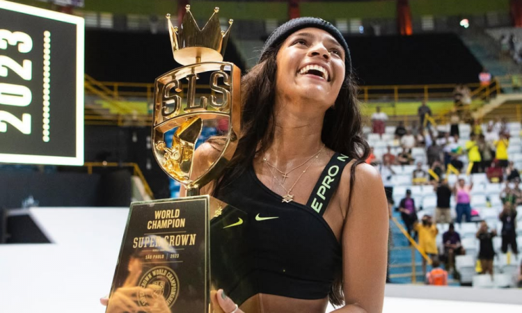 Rayssa Leal domina final em São Paulo e conquista o tetra na liga mundial de skate