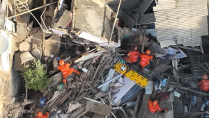 Um casarão desabou na madrugada desta segunda-feira (8) no bairro do Catete, zona sul do Rio de Janeiro, deixando 16 pessoas feridas e mobilizando uma operação de busca por ao menos uma vítima que pode estar sob os escombros.