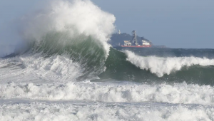 Marinha emite alerta de ressaca para o litoral do RJ no réveillon
