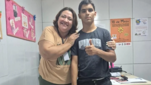 Gerson foi atendido pela conselheira Verônica desde os 10 anos Foto: Reprodução/@paulogermano.com.br/Instagram