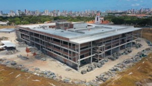 Obras no novo campus do ITA em Fortaleza seguem aceleradas e à frente do cronograma