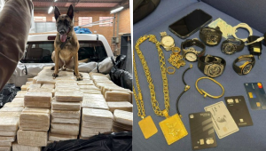 PF apreende mais de 600kg de cocaína em Blumenau/SC e prende dois homens