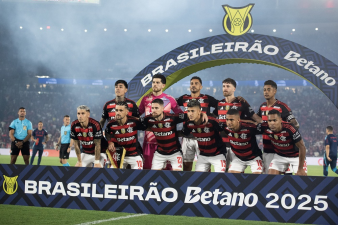 PARTIDA ENTRE FLAMENGO X CEARÁ, VÁLIDA PELA 37ª RODADA DO CAMPEONATO BRASILEIRO, REALIZADA NO ESTÁDIO MARACANÃ, NO RIO DE JANEIRO, NA NOITE DESTA QUARTA-FEIRA (03).
