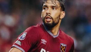 O meia Lucas Paquetá em ação pelo West Ham