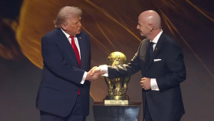 Trump e Gianni Infantino