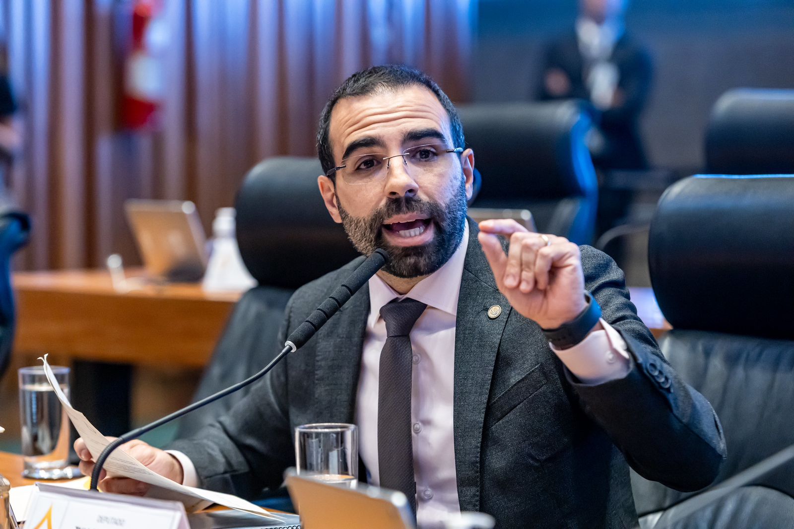 O deputado Thiago Manzoni, da Assembleia Legislativa do DF