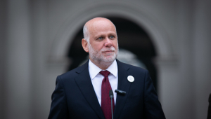 Ministro del Interior, Álvaro Elizalde junto al Subsecretario Víctor Ramos, realizan punto de prensa en el Palacio de La Moneda l 23.05.2025 Foto: Silvana Gajardo V.