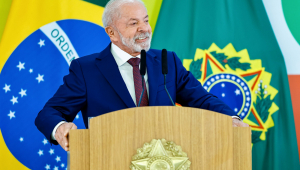 18.12.2025 - Entrevista coletiva à imprensa 18.12.2025 - Presidente da República, Luiz Inácio Lula da Silva, durante entrevista coletiva à imprensa. Palácio do Planalto. Brasília (DF) - Brasil Foto: Ricardo Stuckert / PR