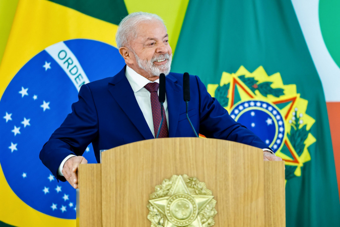 18.12.2025 - Entrevista coletiva à imprensa 18.12.2025 - Presidente da República, Luiz Inácio Lula da Silva, durante entrevista coletiva à imprensa. Palácio do Planalto. Brasília (DF) - Brasil Foto: Ricardo Stuckert / PR