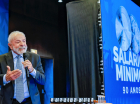 Lula em evento do sal&aacute;rio m&iacute;nimo