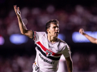 Gonzalo Tapia comemora gol pelo S&atilde;o Paulo