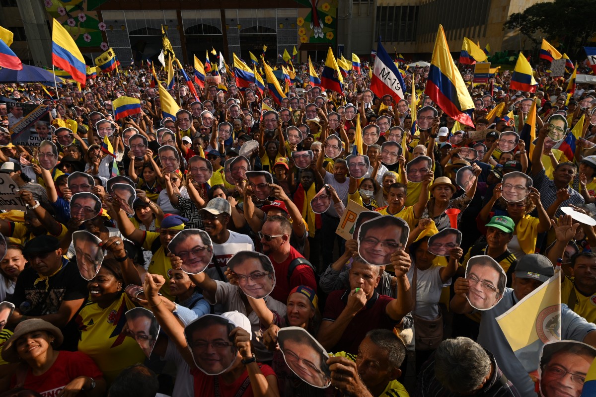 Manifestação Colômbia