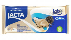 Embalagem do chocolate Lacta Laka Oreo