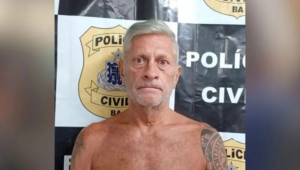 Sérgio Nahas, preso pela Polícia Militar da Bahia