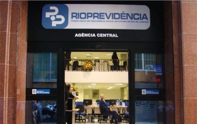 Fachada agência Rioprevidência